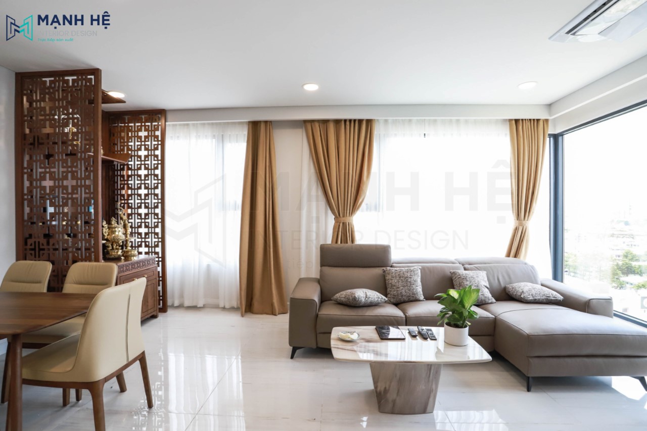 Thi công nội thất căn hộ chung cư Kingdom 101