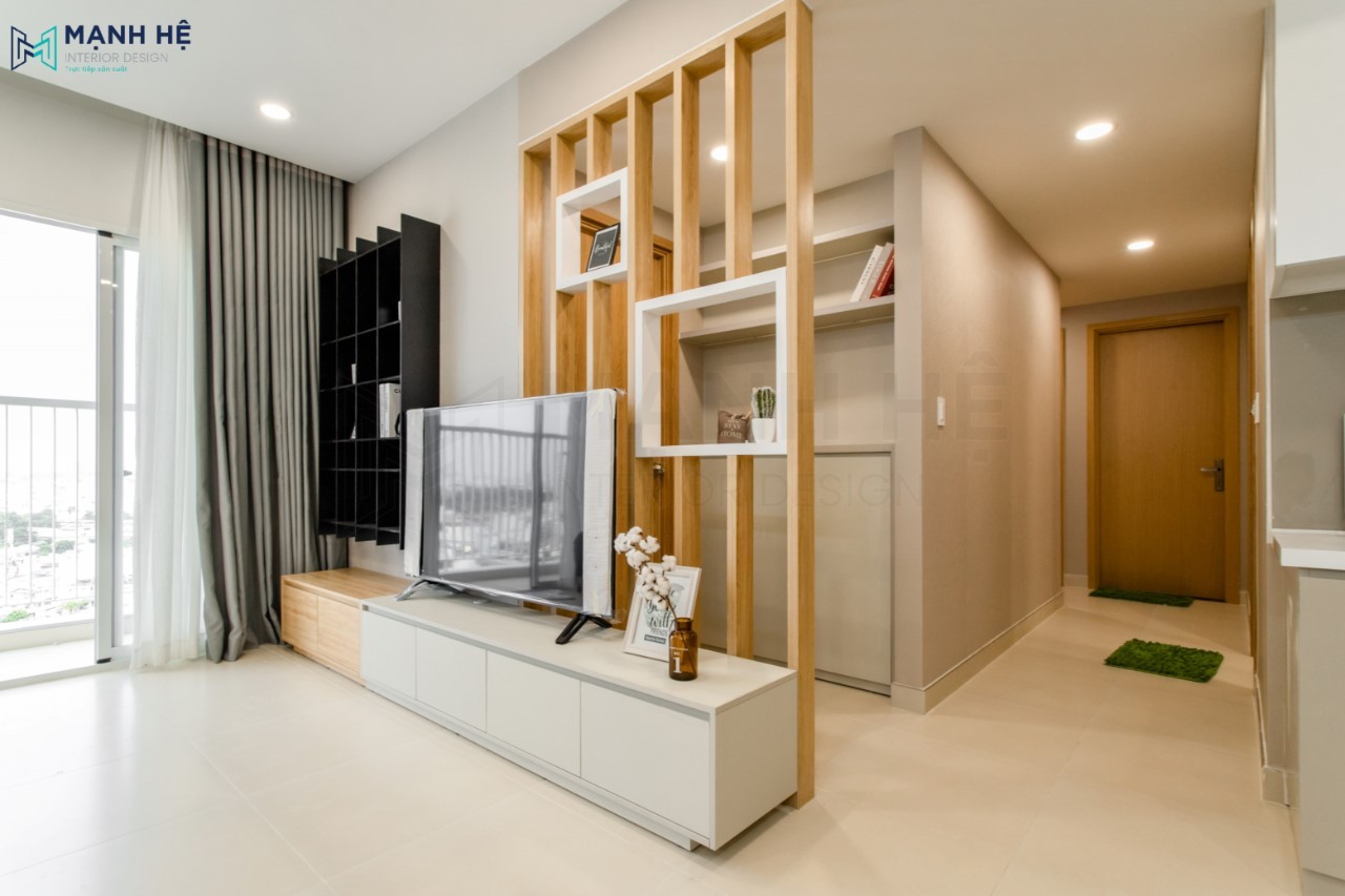 Thi công nội thất chung cư Carillon Tân Phú