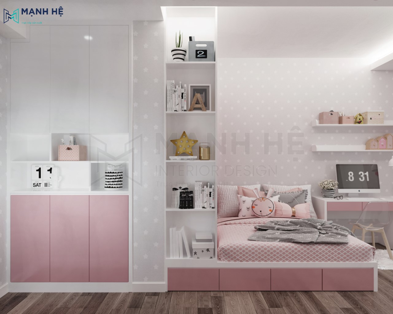 3.2 Thiết Kế Tủ đồ Trang Trí Phòng Ngủ 3.2 Thiết Kế Tủ đồ Trang Trí Phòng Ngủ