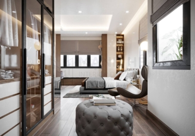 Bộ phòng ngủ hiện đại PN056