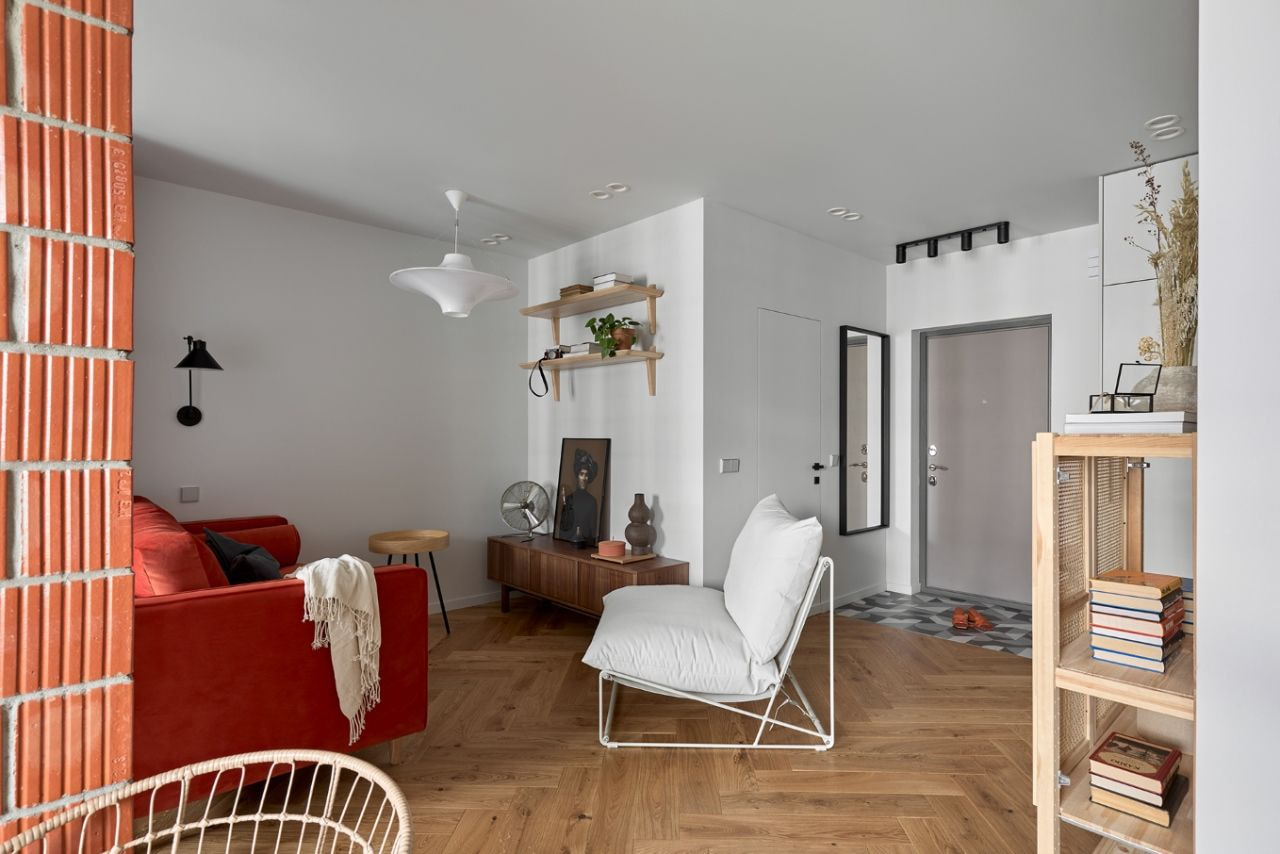 Căn hộ phong cách Industrial cho người độc thân