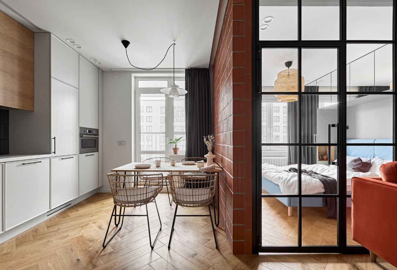 Căn hộ phong cách Industrial cho người độc thân