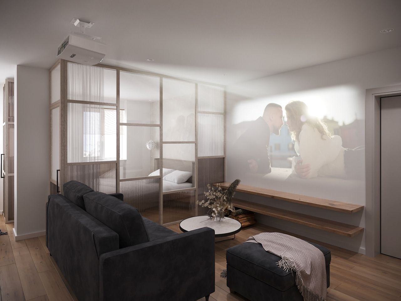 Nội thất căn hộ dành cho người độc thân yêu sự nhẹ nhàng