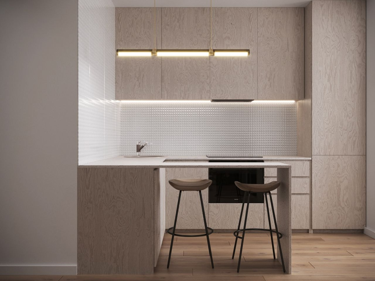 Nội thất căn hộ dành cho người độc thân yêu sự nhẹ nhàng