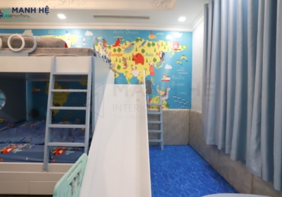 Giường tầng thủy thủ cho bé GT006