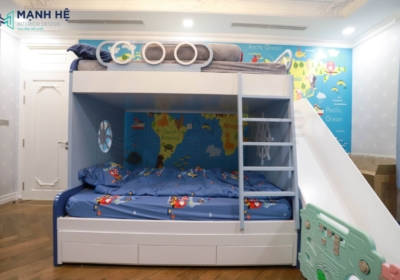 Giường tầng thủy thủ cho bé GT006