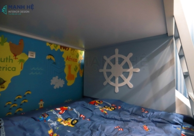 Giường tầng thủy thủ cho bé GT006