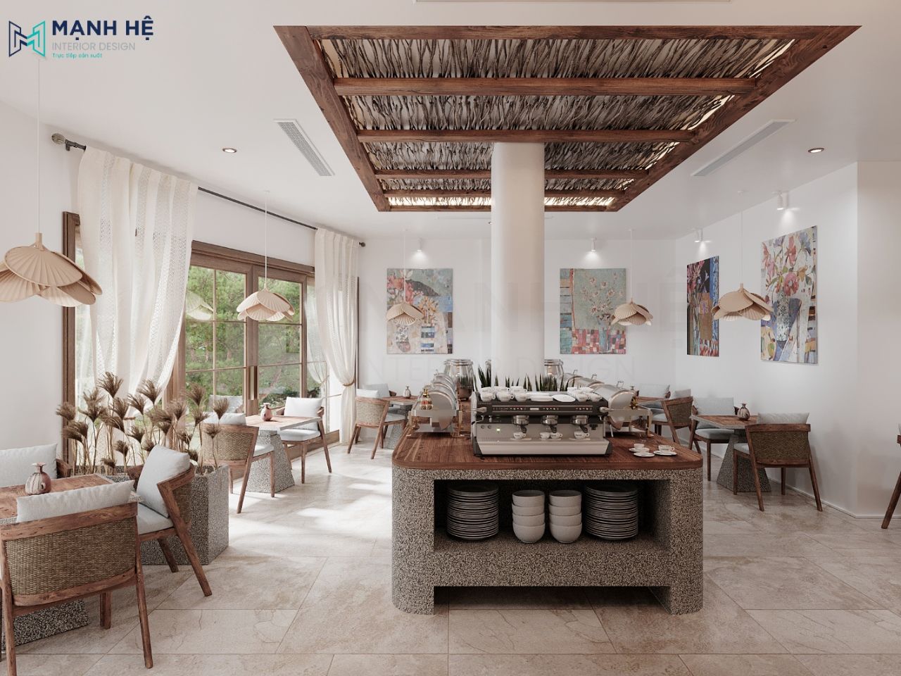 Mẫu thiết kế nội thất khách sạn (1) - Khách sạn Angle Đà Lạt