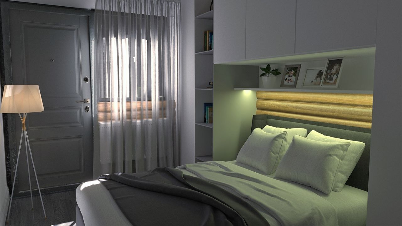 Thiết kế nội thất nhà nhỏ Nội thất chung cư nhỏ 30m2 cho người độc thân hoặc vợ chồng son