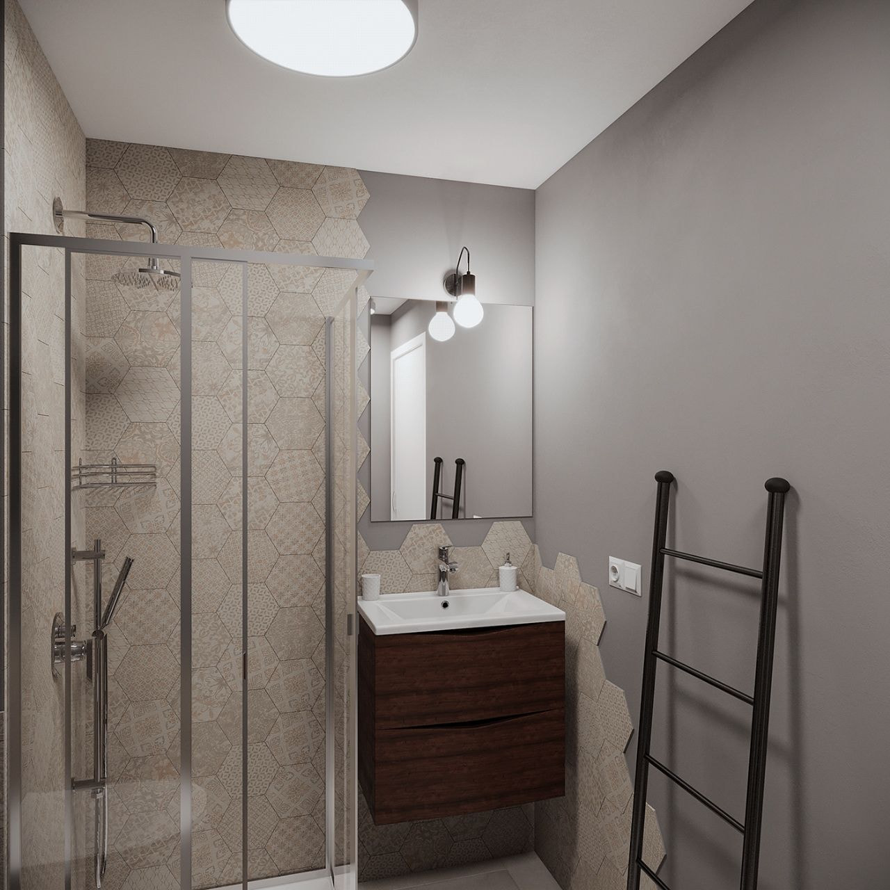 Nội thất phòng trọ cho sinh viên 26m2 Nội thất phòng trọ cho sinh viên 26m2