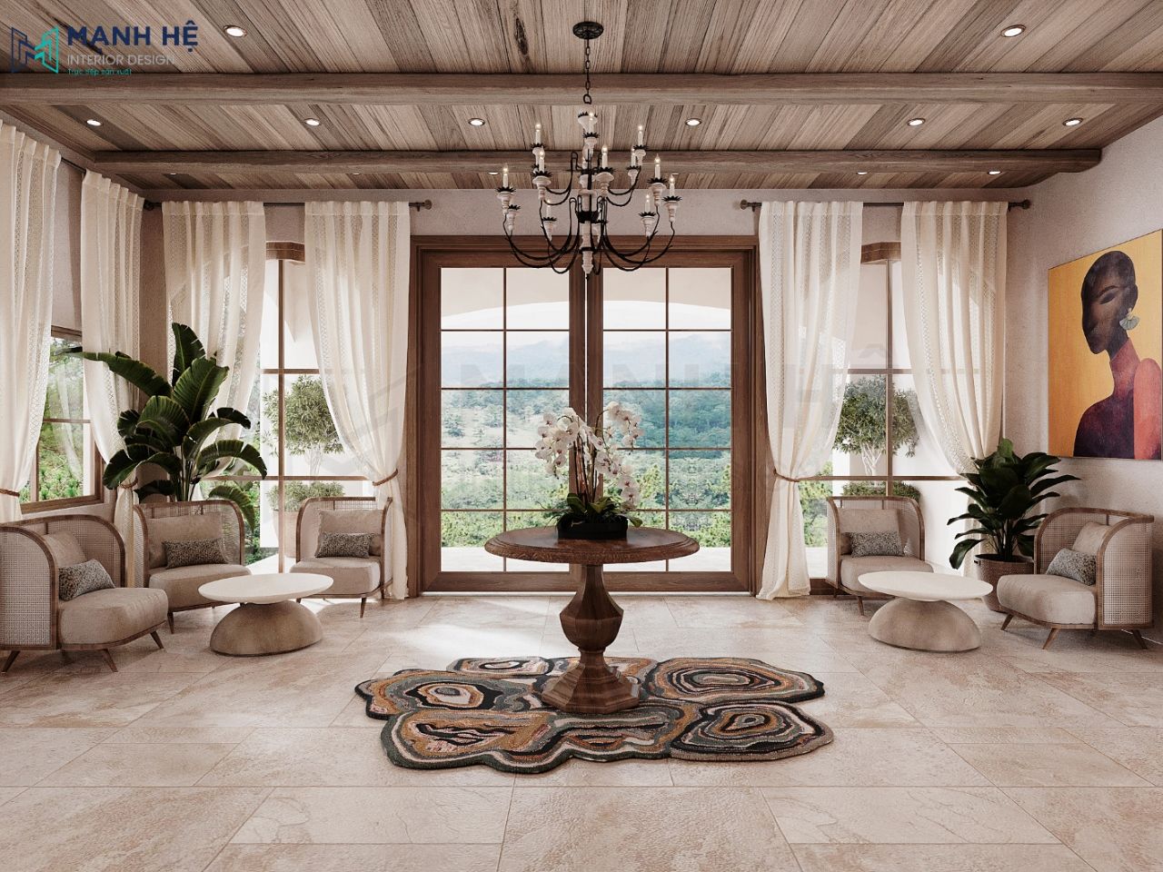 Mẫu thiết kế nội thất khách sạn (1) - Khách sạn Angle Đà Lạt