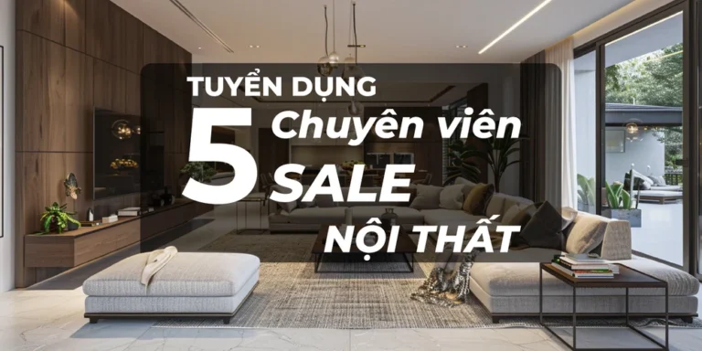 Tuyển dụng chuyên viên sale có kinh nghiệm