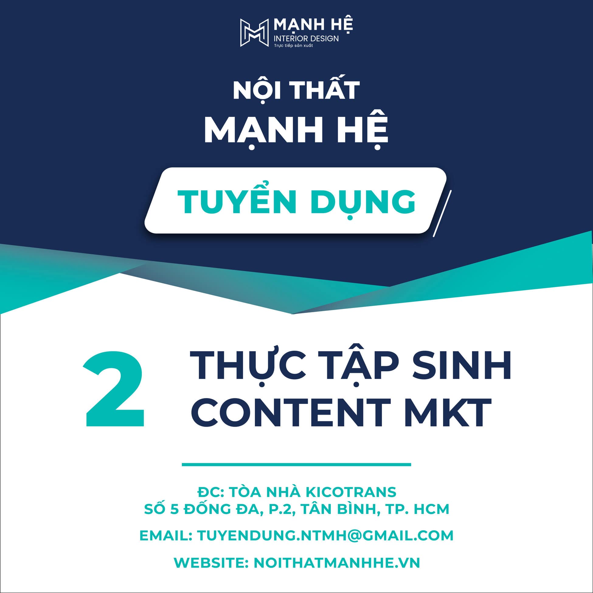 Tuyển dụng Mạnh Hệ 