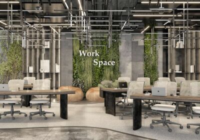 Phong cách Eco với sự thô sơ, mộc mạc từ những bức tường, trần, sàn từ nguyên liệu tự nhiên