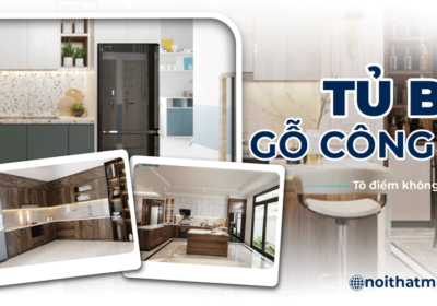 Thiết kế, thi công tủ bếp gỗ công nghiệp giá tốt nhất hcm