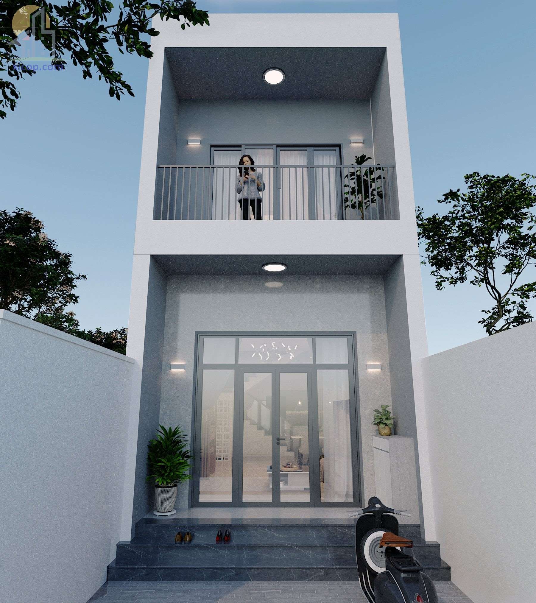 Diện tích xây nhà phù hợp