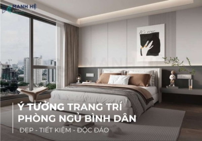 Thiết kế phòng ngủ bình dân tiết kiệm