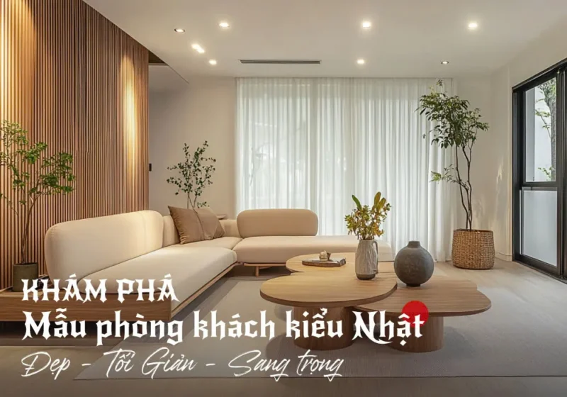 Phòng Khách Kiểu Nhật