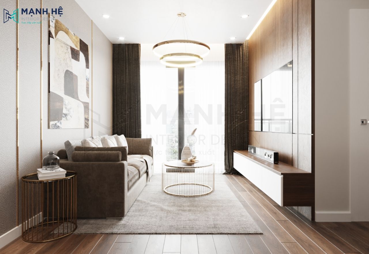 Nội thất phòng khách chung cư với đồ decor đơn giản nhưng vô cùng cuốn mắt 