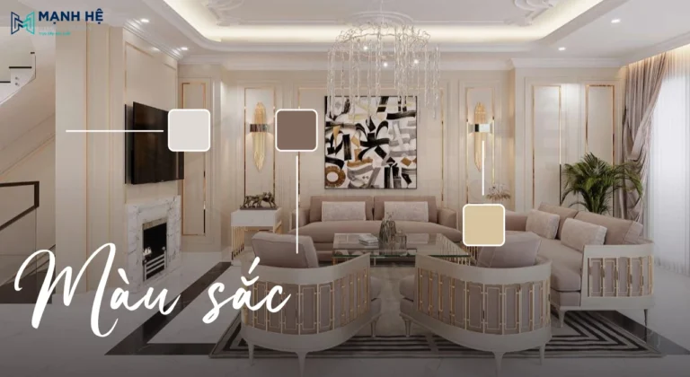 Các họa tiết, màu sắc định hình phong cách từ luxury đến tân cổ điển, hiện đại