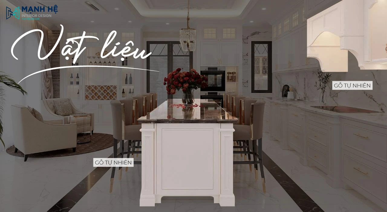 Các chất liệu cao cấp được tùy chỉnh phụ thuộc vào phong cách