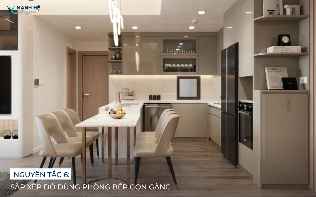 Phụ kiện bếp giúp tăng tính thẩm mỹ cho không gian