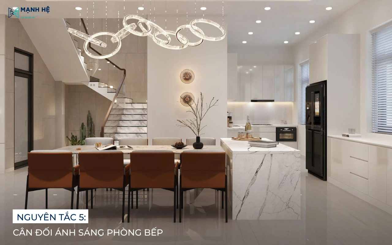 Tận dụng triệt để nguồn ánh sáng tự nhiên cho phòng bếp
