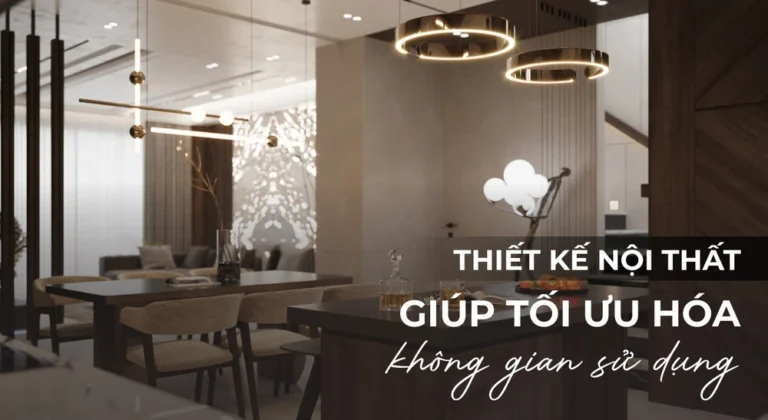 Thiết kế nội thất giúp bạn tối ưu không gian, tận dụng được những góc nhỏ trong nhà