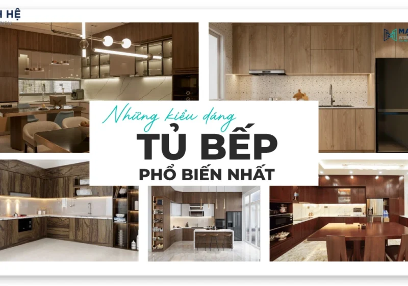 150+ Mẫu tủ bếp đẹp bền hiện đại kèm báo giá TỐT