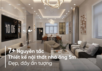 Thiết kế nhà ống 5m