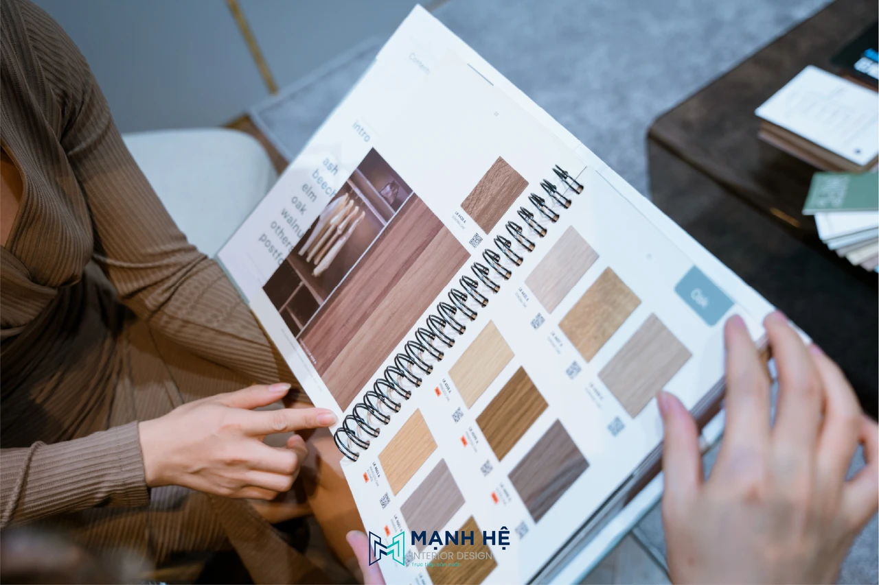 Tư vấn lựa chọn mã màu ván gỗ