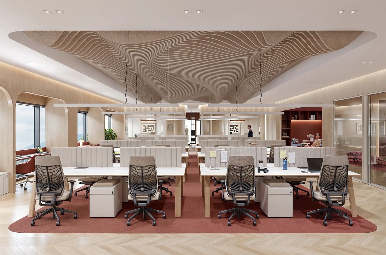 Không gian văn phòng mở phù hợp nhiều loại hình doanh nghiệp