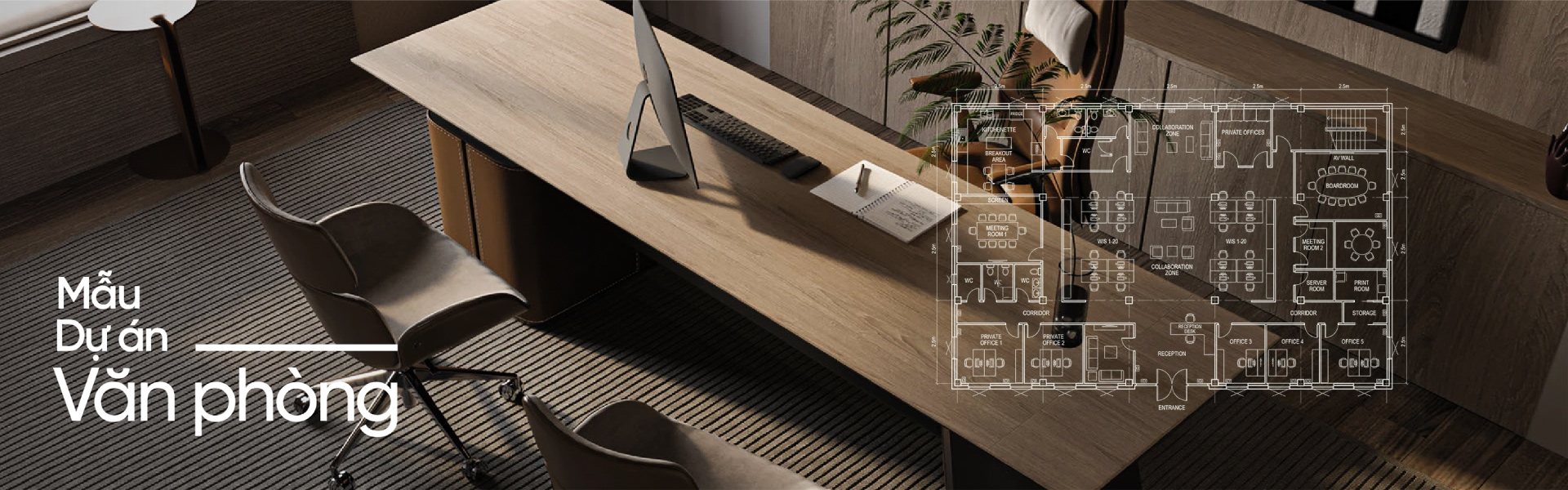 Banner dự án văn phòng